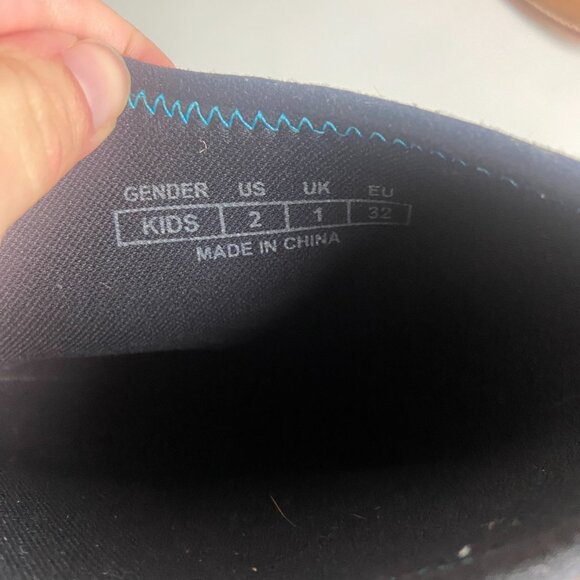 Muck Boots Boys Size 2 Hale Boot Black Teal Outdoor Waterproof Winter - Picture 3 of 6